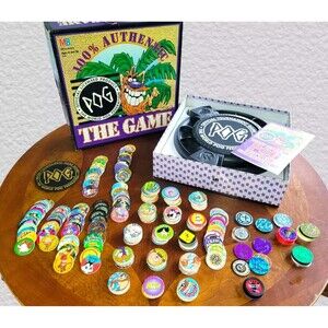 Vtg POGS Lot of 400+ World Pog Federation Slammers POGs Game Board Mats RARE